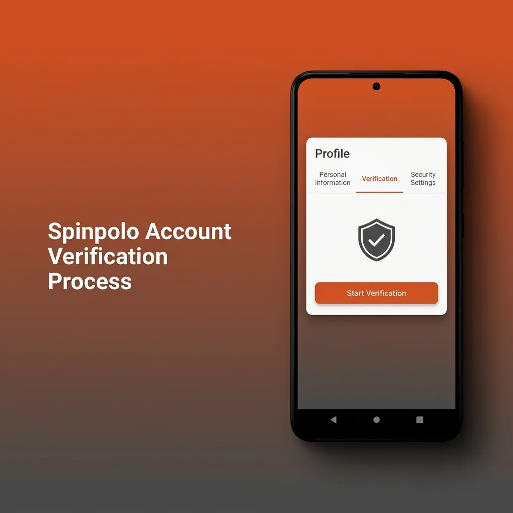 Spinpolo KYC account verification process showing identity, address, and payment document steps for NZ players