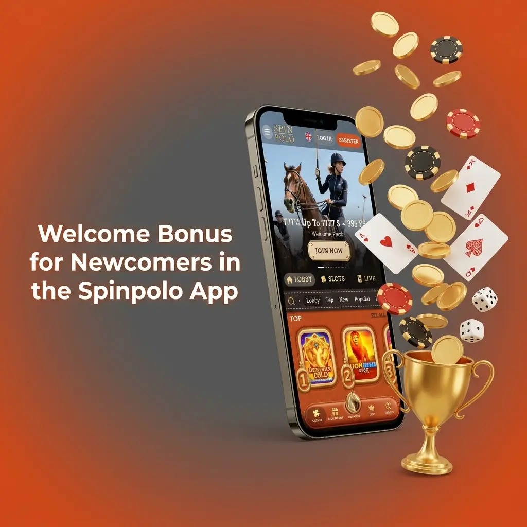 Spinpolo app welcome bonus: 100% sports match up to 5,000 NZD or 777% casino bonus up to 9,686 NZD plus free spins