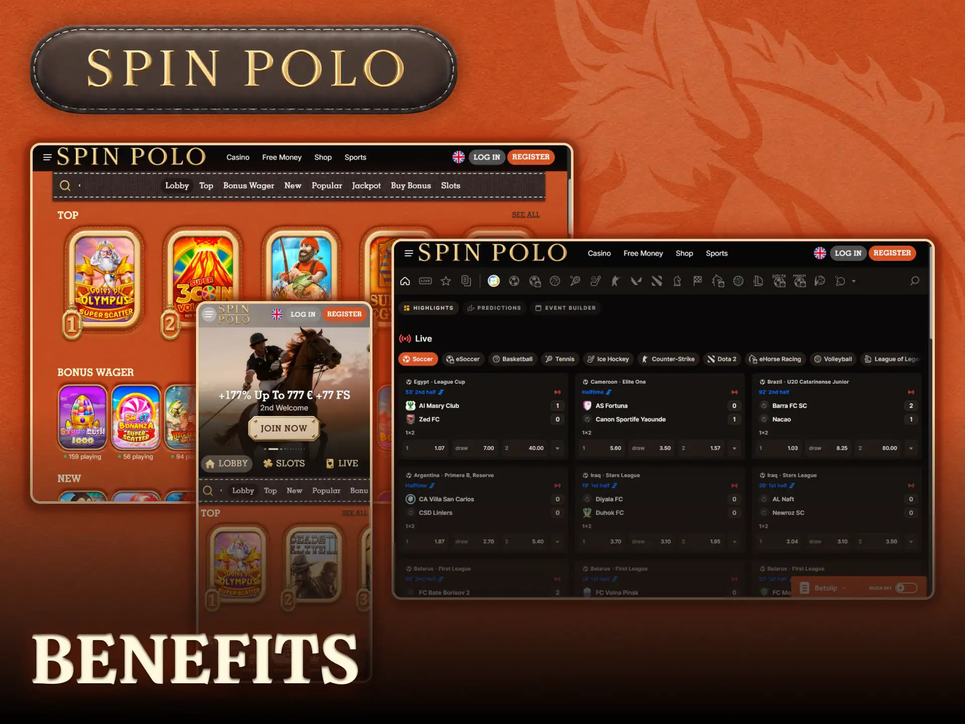 Discover unique features and exclusive player rewards at the Spinpolo online casino.