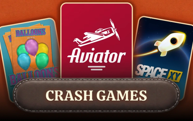 Try thrill-seeking Crash Games and secure big win multipliers at Spinpolo casino.